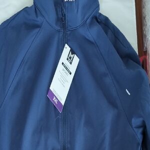 Members Mark Women's Blue Full-Zip Jacket XXL